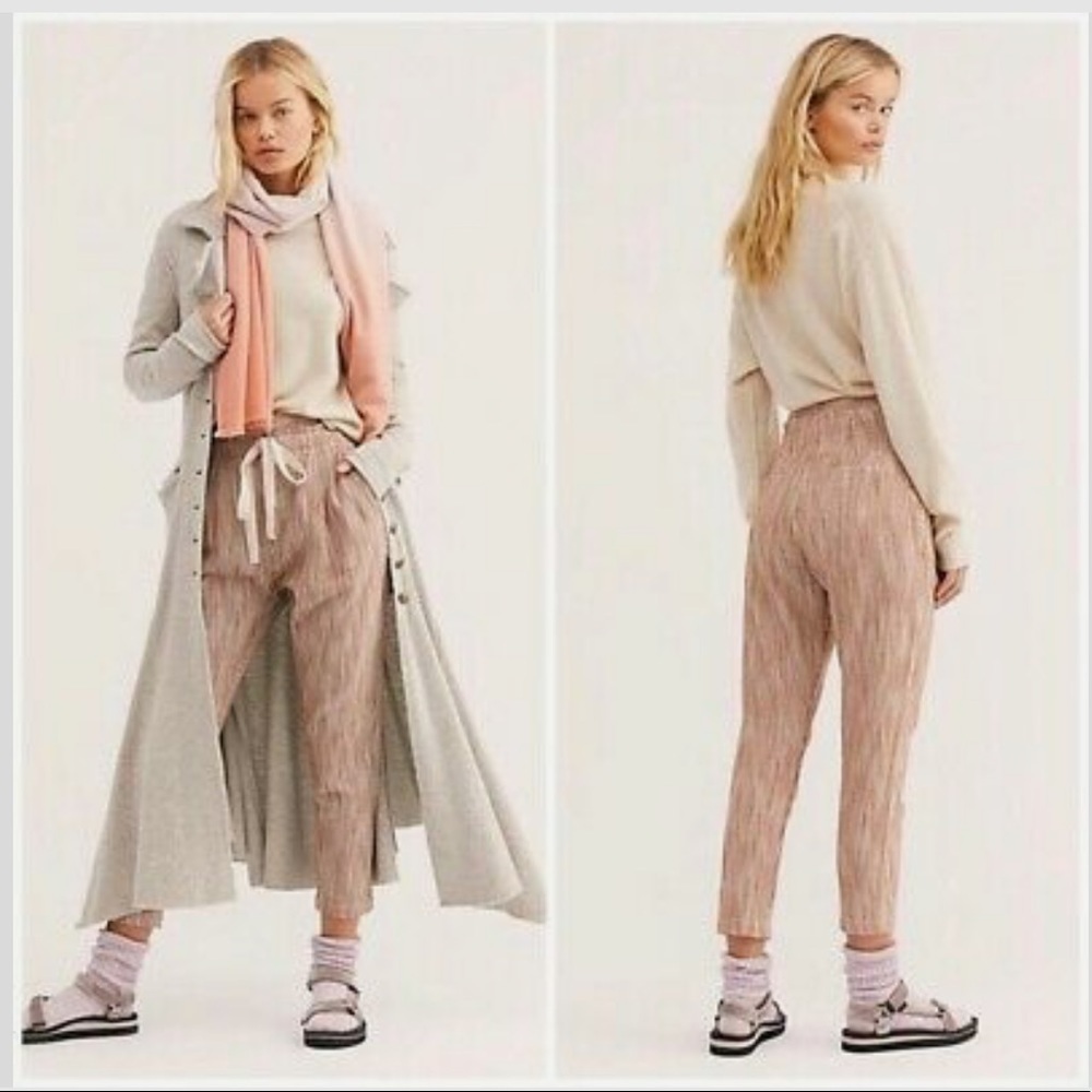 Free People Caraway Light at Sunrise Crop Pant